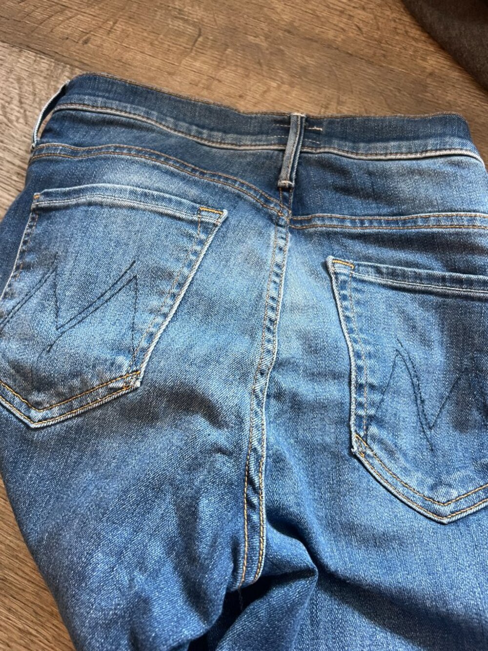 Mother insider step crop fray jeans size 28 - Picture 11 of 11